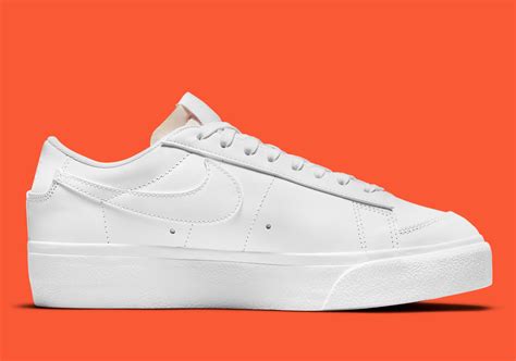 low top Nike blazers platform